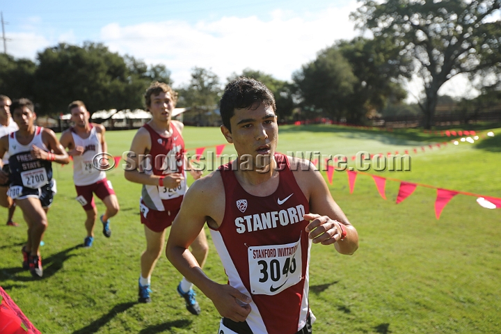 2014StanfordCollMen-346.JPG - College race at the 2014 Stanford Cross Country Invitational, September 27, Stanford Golf Course, Stanford, California.